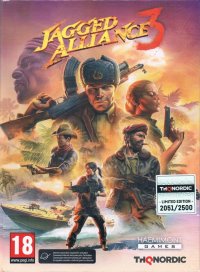 Jagged Alliance 3 PAL Playstation 5 PAL box art